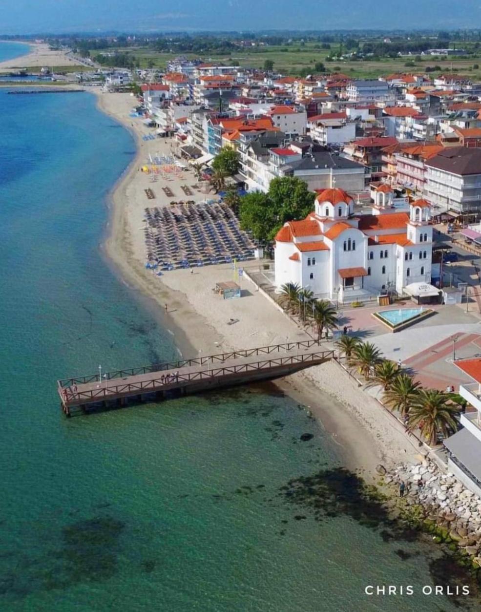 Apartmani Dedalus Paralía Exteriör bild